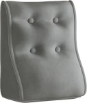  Modulares ergonomisches Samtkissen – Grau