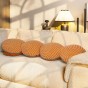 Originales Schlauch-/Rollenkissen für Sofas, ideal als Lendenwirbelstütze oder dekoratives Couchkissen.