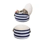 Pouf mit Behälter (Aufbewahrung)
