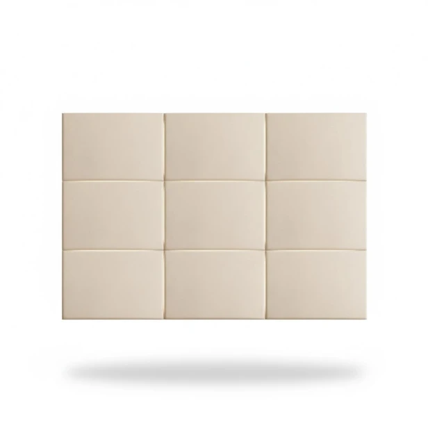 Multifunktionales Schutzbett-Panel Beige.