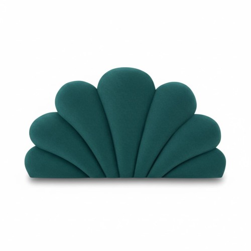 Muschelförmiges Wandkissen fürs Schlafzimmer.