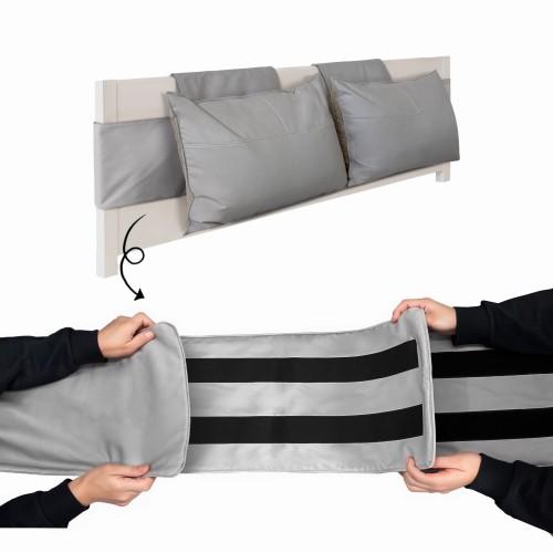 Doppelseitig verstellbares Kissen, Montage