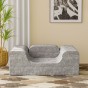U-förmiges Sofa, Anordnung im Wohnzimmer.