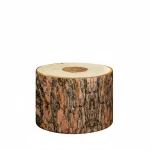 Warmer Baum Geometrischer Ovaler Hocker