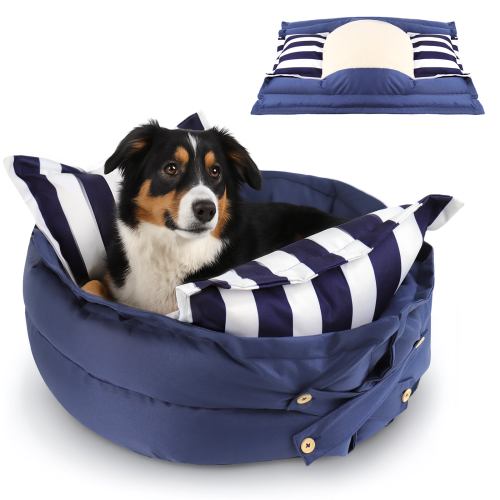 2-in-1 Haustiermatte und -bett
