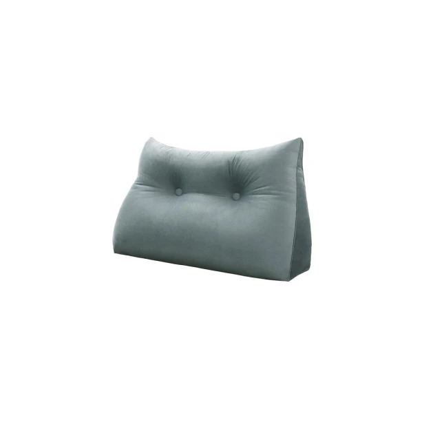 Rückenstützkissen – Samtgrau  60cm