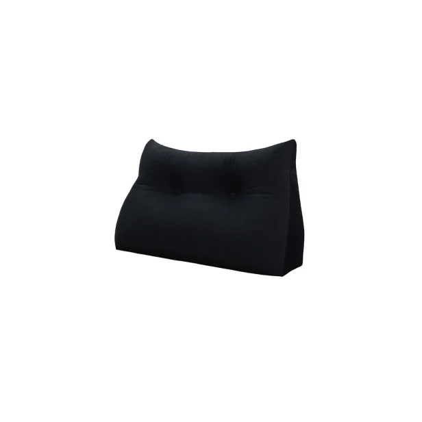Rückenstützkissen – Schwarzer Samt  60cm