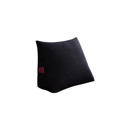 Lesekissen – Leinen Schwarz  45cm