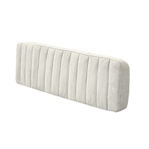 Beige gepolstertes Kopfteil