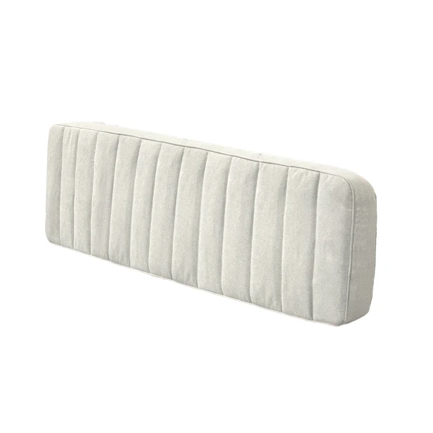 Beige gepolstertes Kopfteil