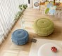 Macaroni Green Pouf, Wohnarrangement.