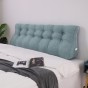 Graues Leinenkissen 180cm