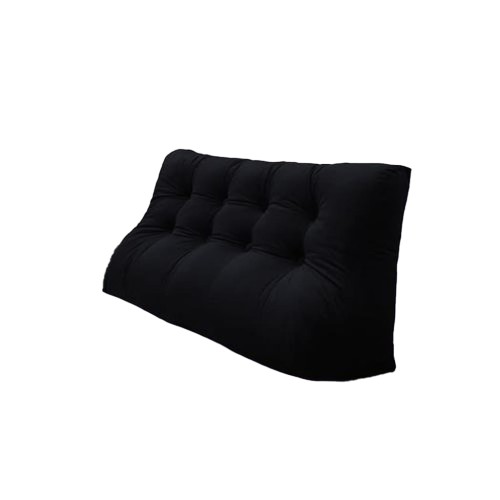 Schwarzes Samtkissen