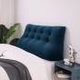 Marineblaues Samtkissen 120cm