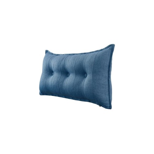Dekokissen - Blaues Leinen 100cm