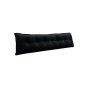 Schwarzes Samtkissen 200cm