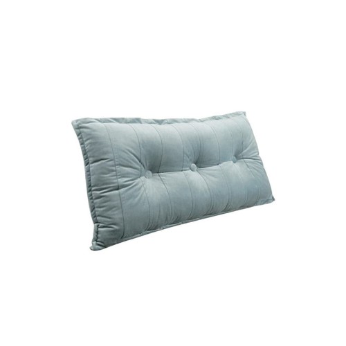 Graues Samtkissen 100cm