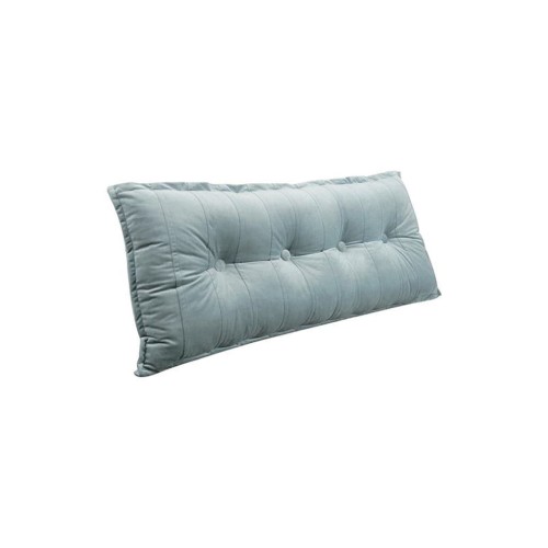 Graues Samtkissen 120cm