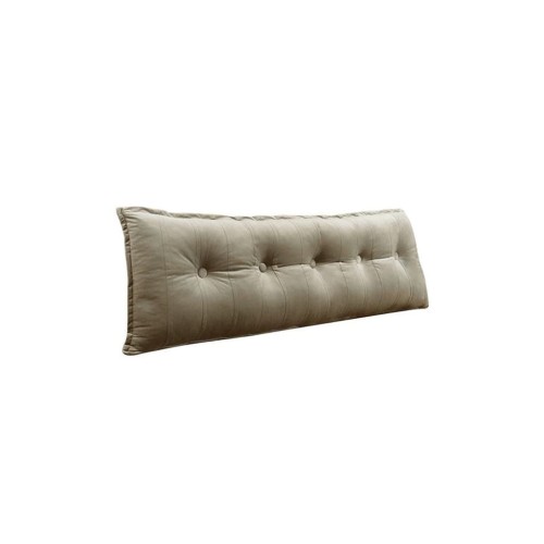 Beiges Samtkissen 160cm