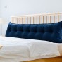 Marineblaues Samtkissen 200cm