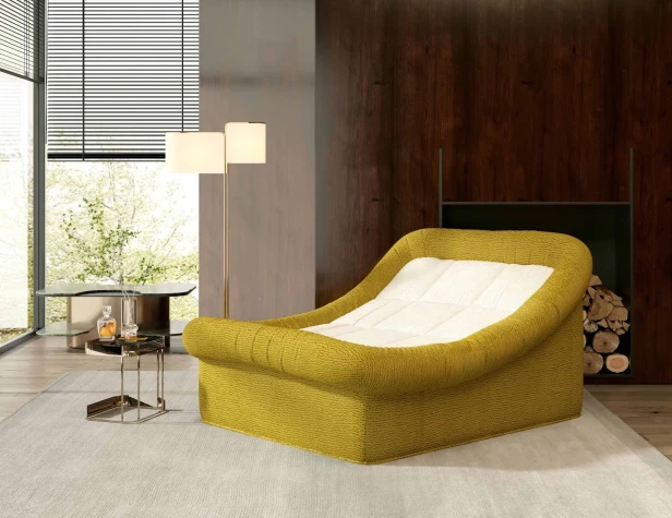 Duo Velvet Daybed, Anordnung im Wohnzimmer