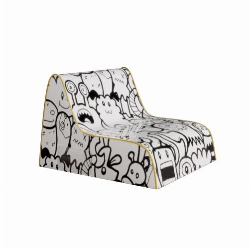 Weiches Graffiti-Sofa für Kinder