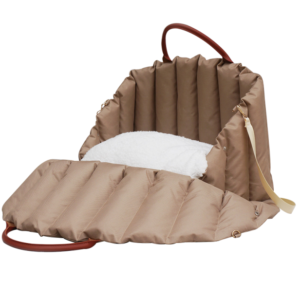 Luxuriöse Haustiertasche