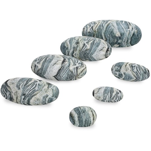Set mit 7 weichen Steinen
