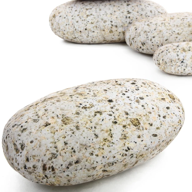 Kissen aus weichem Granitstein, 7 Stück.