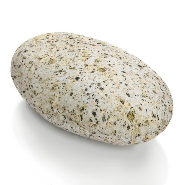 Einzelnes, großes Dekokissen aus dem Set „Soft Stone Granite Pillows 7 pcs“.