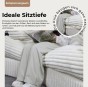 Sofa mit weicher Entspannungszone, Sitztiefe