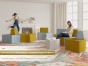 Modulare Designer-Poufs, Konstruktion