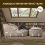 Lounge-Sessel mit Fußstütze, perfekte Unterstützung.