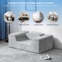 U-förmiges Sofa, vielfältige Einsatzmöglichkeiten.