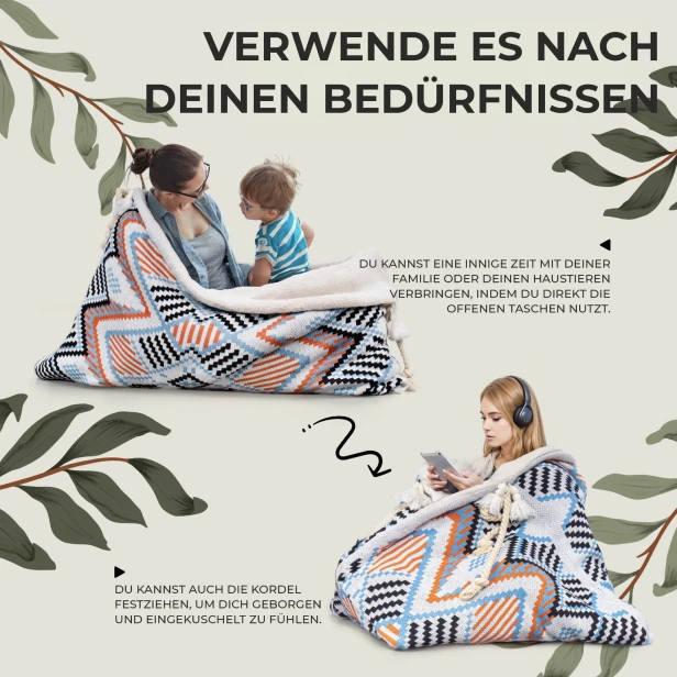 Entspannungskokon, Anwendungsarten.