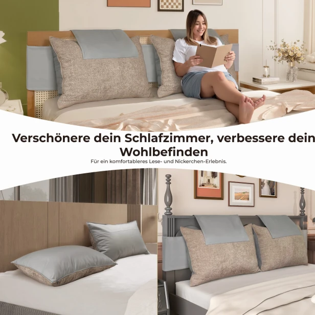 Doppelseitig verstellbares Kissen, Produktvorteile.