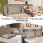 Doppelseitig verstellbares Kissen, Produktvorteile.
