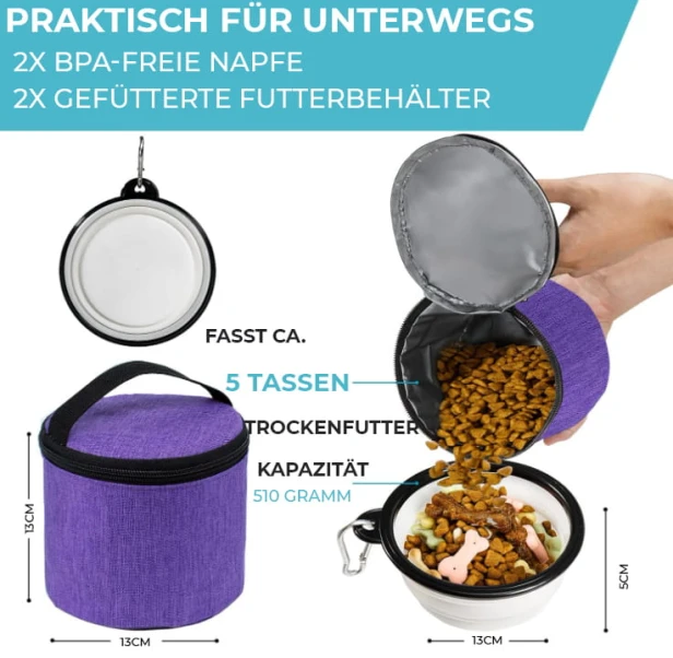 Reisetasche für Haustiere, Fassungsvermögen