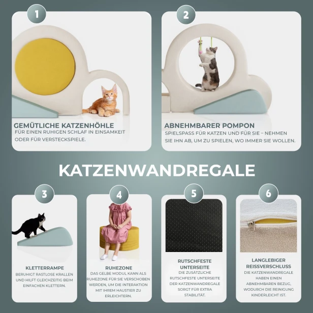 Katzenkletterleiter, Produktdetails.
