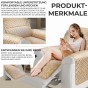 Bezug mit Rückenstützkissen, Produktmerkmale.
