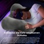 Schmetterlingsförmiges Kissen, für tiefen Schlaf.