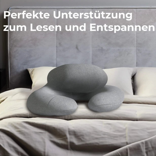 Multifunktionales 3-in-1-Entspannungskissen, Schlafzimmereinrichtung.