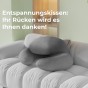 Multifunktionales 3-in-1-Entspannungskissen, für die Wohnungseinrichtung.