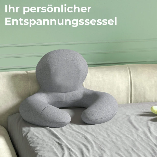 Multifunktionales 3-in-1-Entspannungskissen, für die Wohnungseinrichtung.
