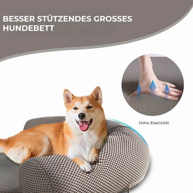 Luftiges Hunde-/Katzenbett für die Couch, hochelastisch