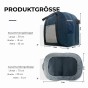 Tragbares Reise-Haustierbett, Produktgröße.