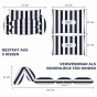 Multifunktionales Sofa mit Bodenkissen, Produktabmessungen