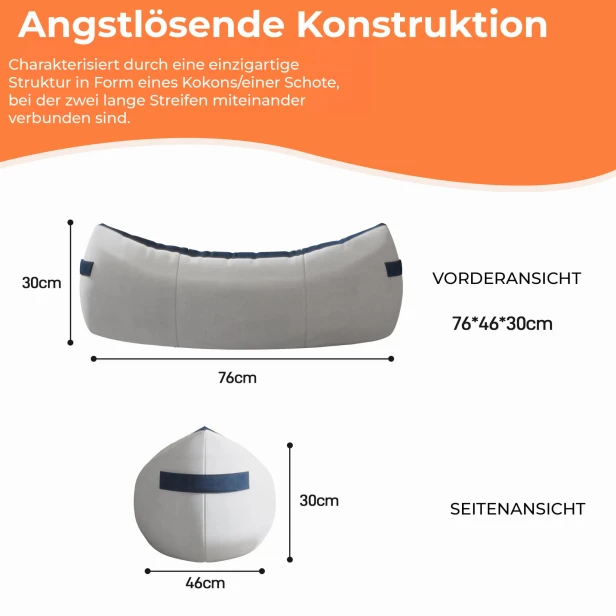 Happy Face - Bett, Produktabmessungen