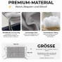 Multifunktionales modulares Sitzkissen, Grau, Produktdetails.