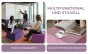 Modulare Fußhocker in Lavendel. Multifunktionale und stilvolle Schaumstoff-Poufs/Würfel.